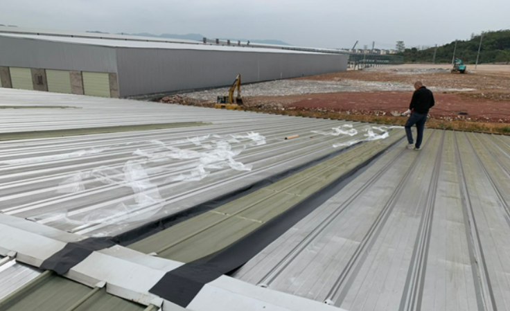 义乌厂房屋面防水维修案例